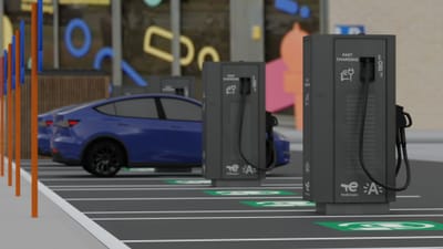 3D laadpalen in AR | Total Energies Belgium - 3D