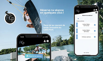 Application mobile du Amiens Cable Park - Mobile App