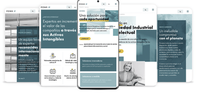 Desarrollo Web Pons IP - Ergonomy (UX/UI)