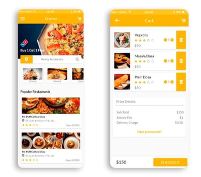 Desarrollo app delivery - App móvil