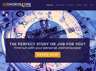 JobHoroscope - Webportal - Applicazione web