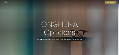 Onghena Opticiens - Digitale Marketing - Onlinewerbung