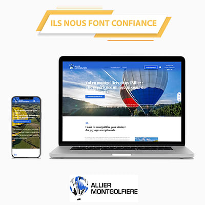 ALLIER MONTGOLFIERE - Référencement naturel