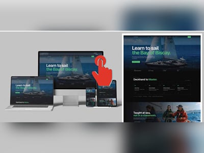 Multilingual Website for Rex Sailing School & Charters - Webseitengestaltung