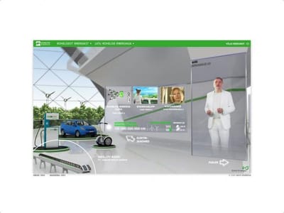 Green Energy Web Site - Werbung