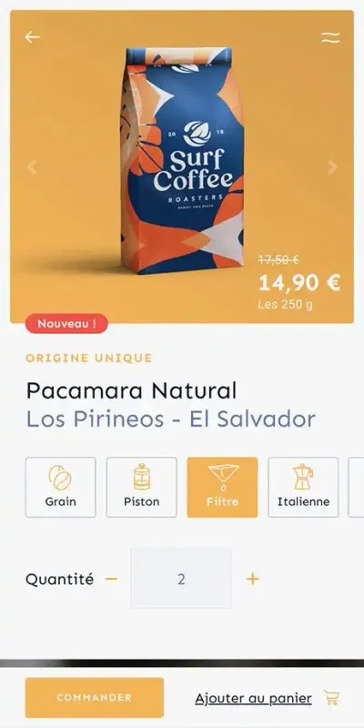 Cime: Identité visuelle, supports de communication et site e-commerce - Ergonomie (UX/UI)