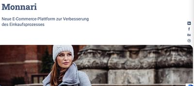 Monnari Neue E-Commerce-Plattform - Webanwendung