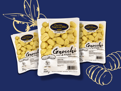 Produktdesign/Corporate Branding Pasta Sassella - Marketing