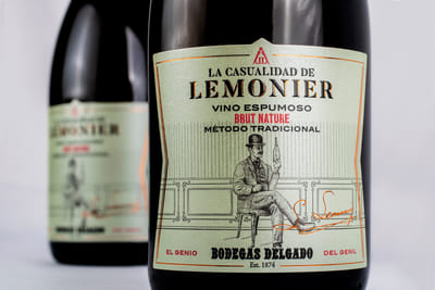 Packaging design - Lemonier - vino espumoso - Copywriting