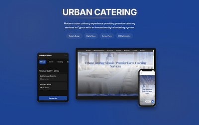 Urban Catering - Création de site internet