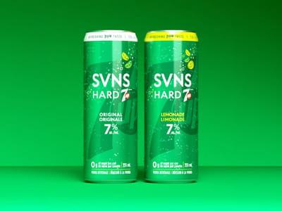 SVNS Hard 7 UP Packaging Design - Graphic Design