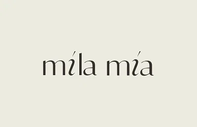 Mila Mia - Identité de Marque & Social Media - Identité Graphique