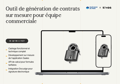 Outil de génération de contrats sur mesure pour équipe commerciale - Intelligence Artificielle