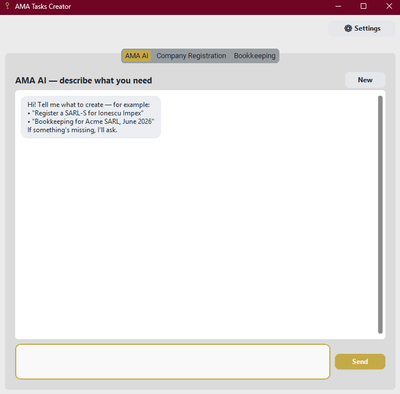 AMA AI / AMA Tasks Creator - Project Management software - Artificial Intelligence