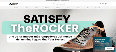Desarrollo Ecommerce y optimización FindYourEverest.es - Website Administration