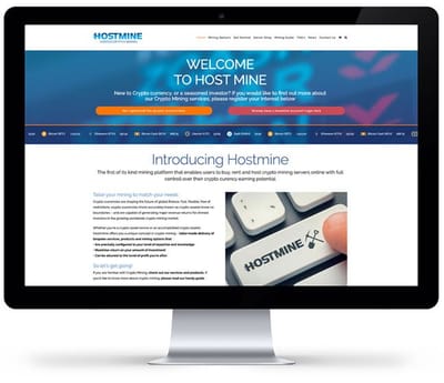 Hostmine | Brand Identity Creation & Educational Web Platform - Print