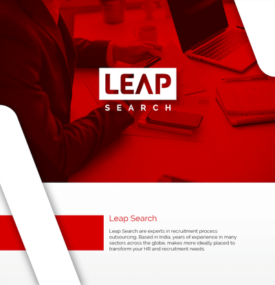 Branding & Website Design  for Leap Search - Markenbildung & Positionierung
