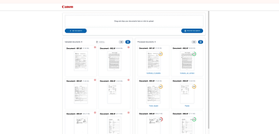 Automated Document Classification - Application web