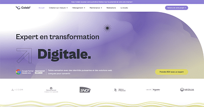 Studio digital Colabl - Création de site internet