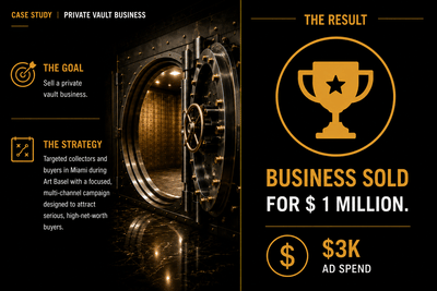 Sell the Private Vault - Growth Marketing