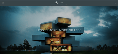 "Rayleigh" - a responsive website theme - Webseitengestaltung