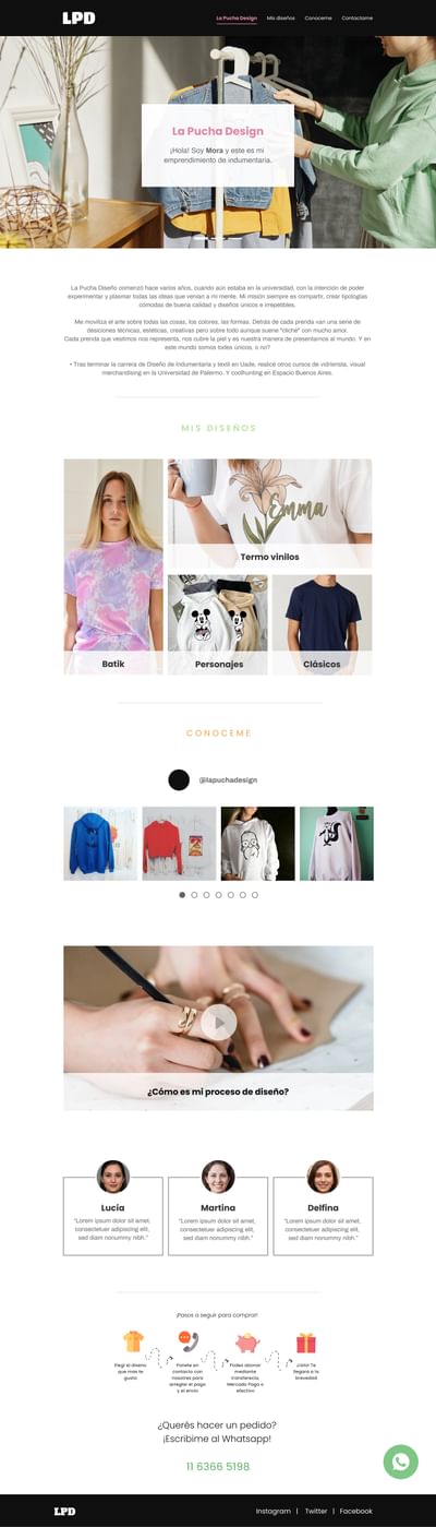 Fashion eCommerce Website Design - Webseitengestaltung