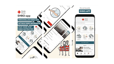 De EHBO App van het Rode Kruis - Application mobile