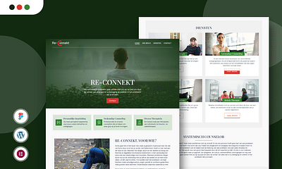 Website Re-conneckt - Website Creatie