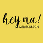 hey na! MEDIENDESIGN logo