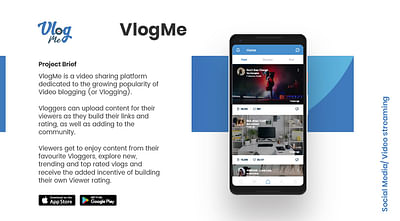 VlogMe - Application mobile
