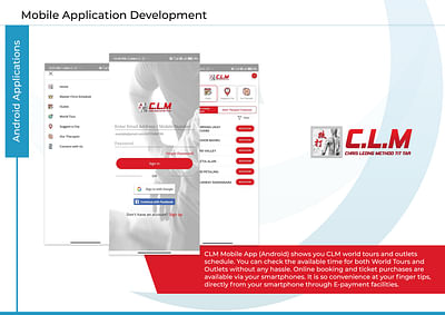CLM Mobile Application - Mobile App