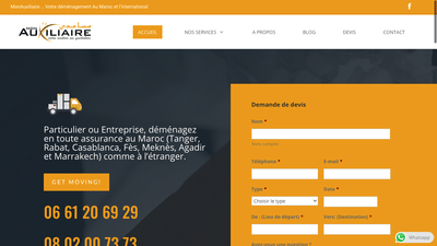 Création web et référencement  Monauxiliaire.com - Estrategia digital