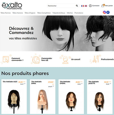 Exalto - E-commerce