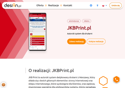 JKBPrint — production digitization for a printing house - Software Development