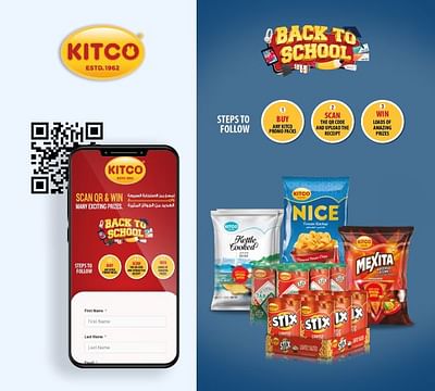 Kitco Back To School Campaign - Ontwerp