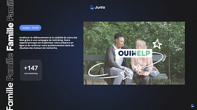 Ouihelp x Junto - SEO