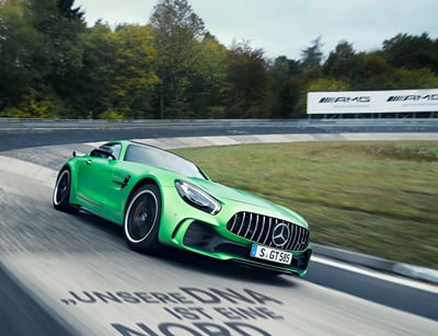 Mercedes-AMG: Shift up. Join us. - Website Creation