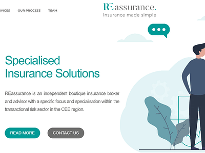 Reassurance - Website Creatie