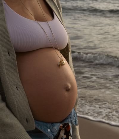 Shooting grossesse à la plage - Fotografie