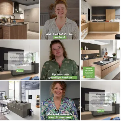 Naamsbekendheid boost van ME Kitchen op Social - Publicité en ligne