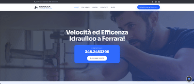 Idraulica Carrieri - Webseitengestaltung