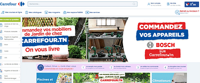 Ecommerce Website : Carrefour.tn - E-commerce