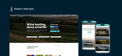 Priority Wine Pass. - Creación de Sitios Web
