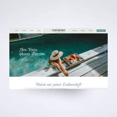 Webdesign | Reisebüro - Creación de Sitios Web
