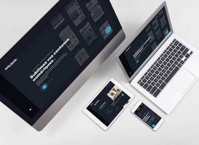 Web app miLibris - Groupe Cafeyn - Application web