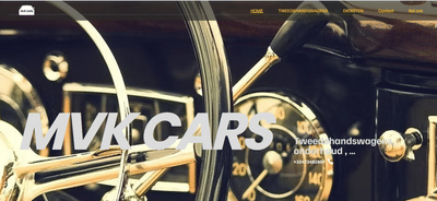 MVK Cars - Website Creation