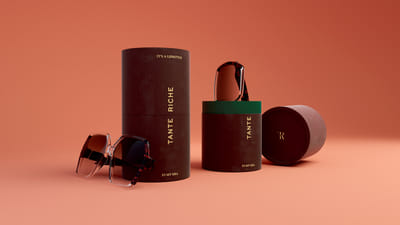 Identité pour une paire de lunettes de luxes - Packaging