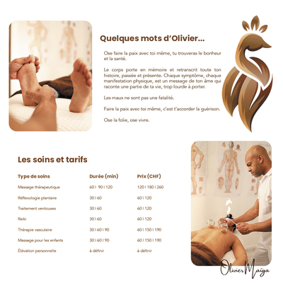 Site Web, Logo, Carte de visite - Thérapeute - Design & graphisme