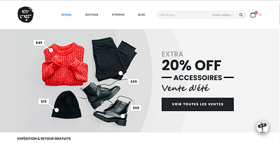 Site e-commerce - Website Creation