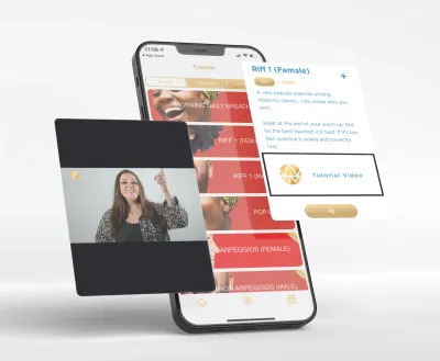 The Vocal Coach – Mobile Vocal Training Platform (iOS & Android) - Software Development